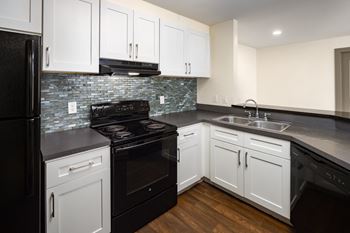 Black appliances